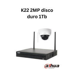 IP Dahua K22 2MP disco duro...