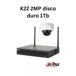 IP Dahua K22 2MP disco duro...